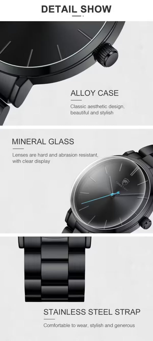 CHEETAH Classic Stainless Steel Men Watch (CH1615)