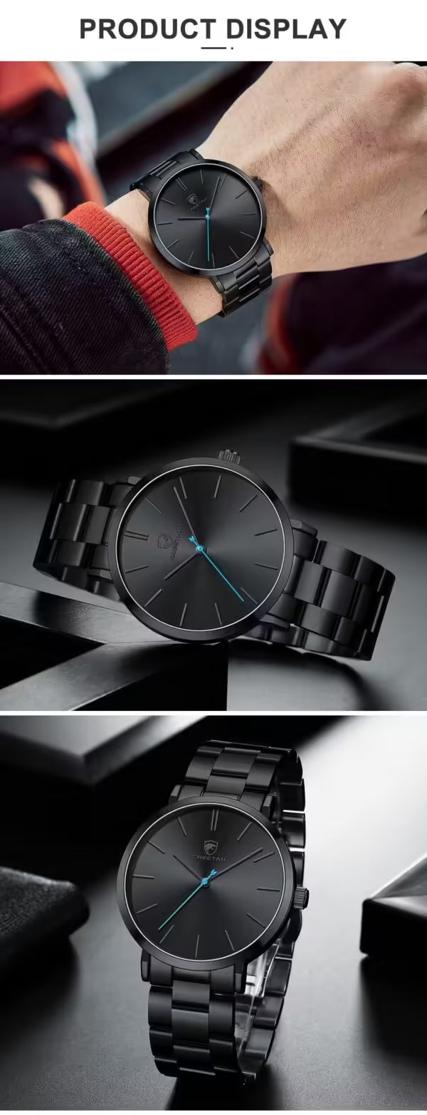 Montre homme CHEETAH classique en acier inoxydable (CH1615)