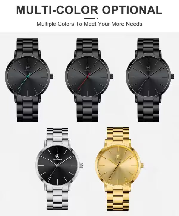 Montre homme CHEETAH classique en acier inoxydable (CH1615)