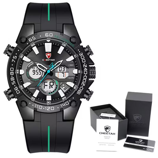 ساعة تشيتا الرقمية المصنوعة من السيليكون للرجال (CH1611)