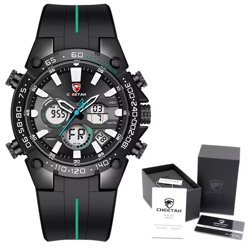 Montre homme numérique en silicone CHEETAH (CH1611)