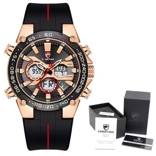 ساعة تشيتا الرقمية المصنوعة من السيليكون للرجال (CH1611)