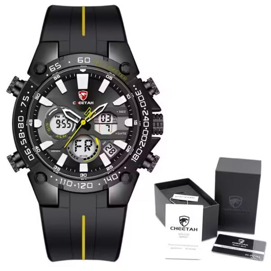 ساعة تشيتا الرقمية المصنوعة من السيليكون للرجال (CH1611)