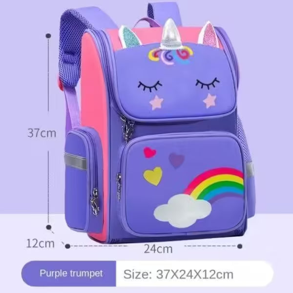 Sac à dos de dessin animé pour enfants Licorne Filles (EGB070)