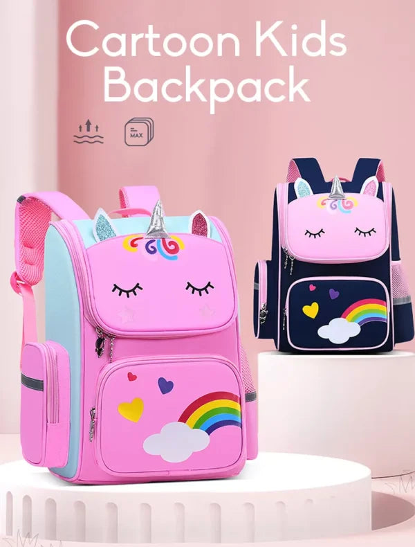 Unicorn Girls Children Cartoon Backpack (EGB070)