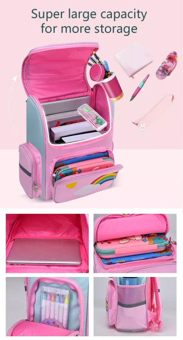 Sac à dos de dessin animé pour enfants Licorne Filles (EGB070)