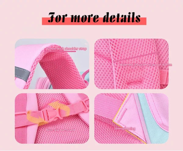 Sac à dos de dessin animé pour enfants Licorne Filles (EGB070)
