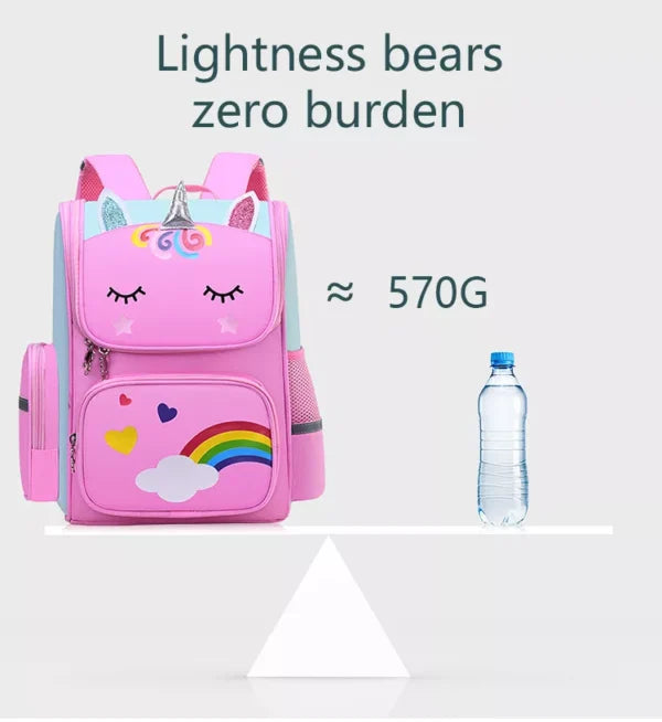 Sac à dos de dessin animé pour enfants Licorne Filles (EGB070)