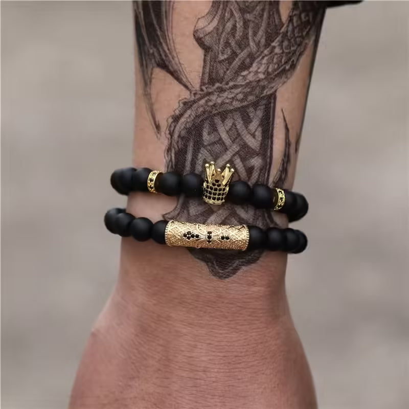 Classic Handmade Bead Bracelet Set (m48)