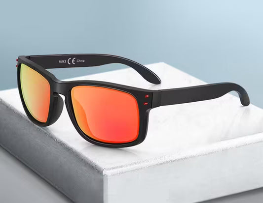 Monture de lunettes polarisées carrée classique pour hommes (620015S) 