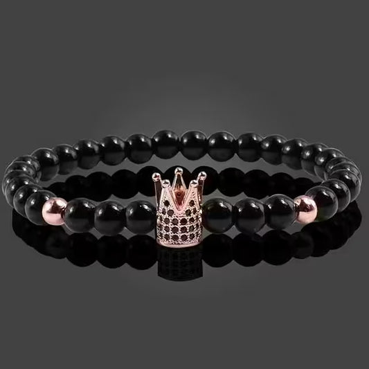 سوار أنيق من خرز التاج (EGBT013)