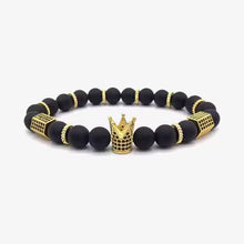 Bracelet élégant à perles en forme de couronne (EGBT029) 