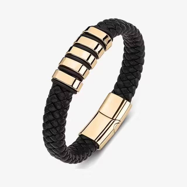 Classy Men Leather Bracelet (EGBT077)