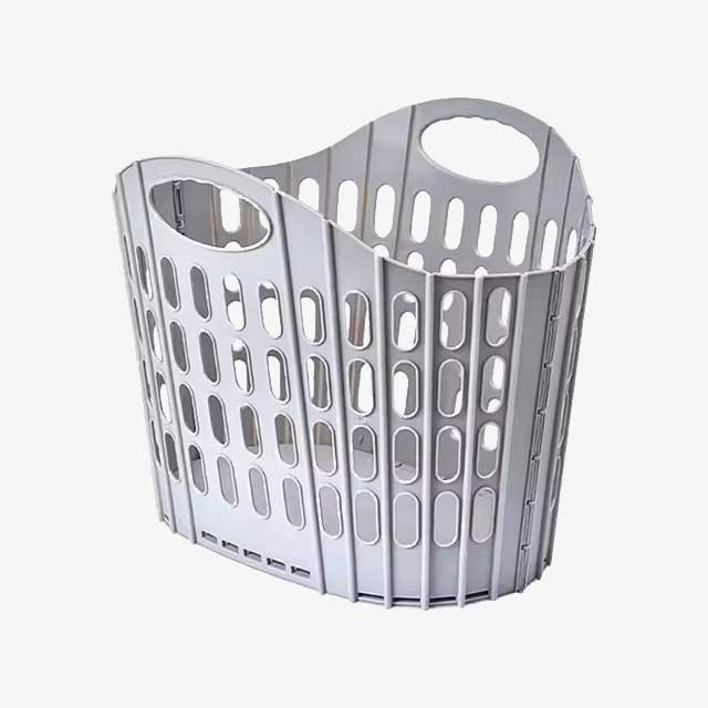 1/2/4Pcs Collapsible Plastic Laundry Hampers – Portable Laundry Baskets for Kitchen, Bathroom, Camping, Supermarket & Car Trunk Storage