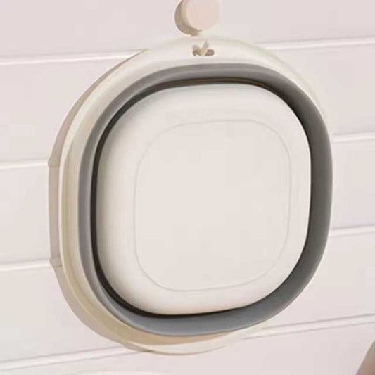 Collapsible Washing Up Bowl - Folding Wash Basin with Hanging Hole, Perfect for Hiking, Travel, Picnic, and Kitchen Use