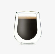 80ml Colored Mini Double Wall Espresso Coffee Cups – Modern Antique Glass Mugs Set for Custom Drinks
