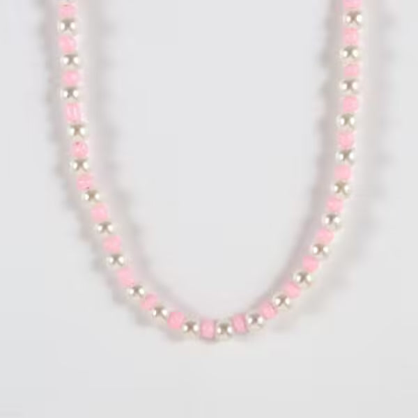 Colorful Handmade 6mm Strand Bead Necklace For Women(EGN147)