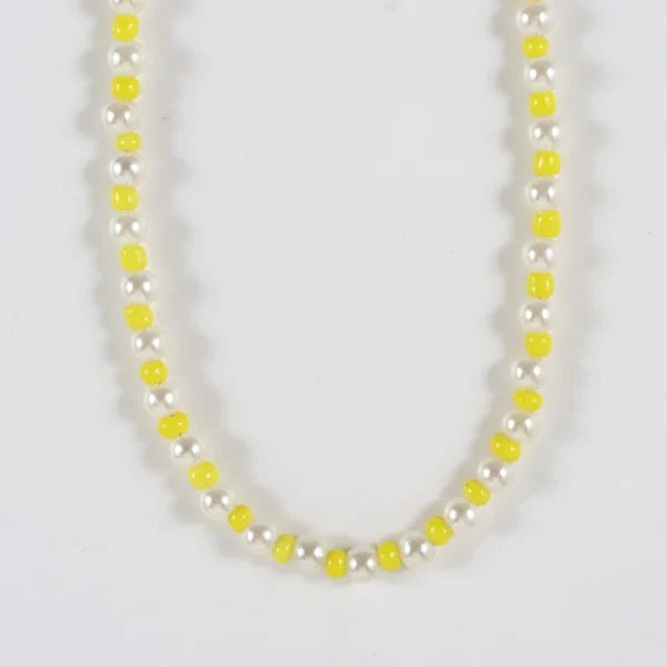 Colorful Handmade 6mm Strand Bead Necklace For Women(EGN147)