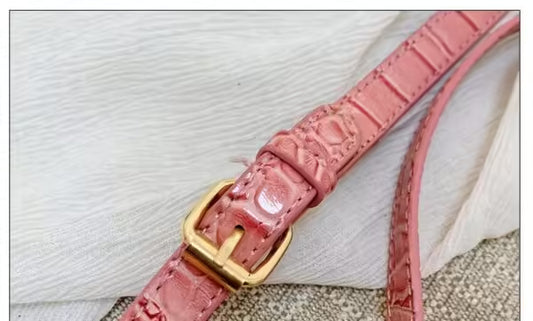 Crocodile Pattern PU Leather Mini Crossbody & Hand Women Bag (EGB217)