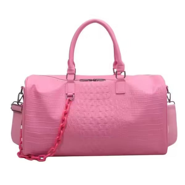Crocodile Pattern PU Leather Unisex Hand Bag (EGB160)