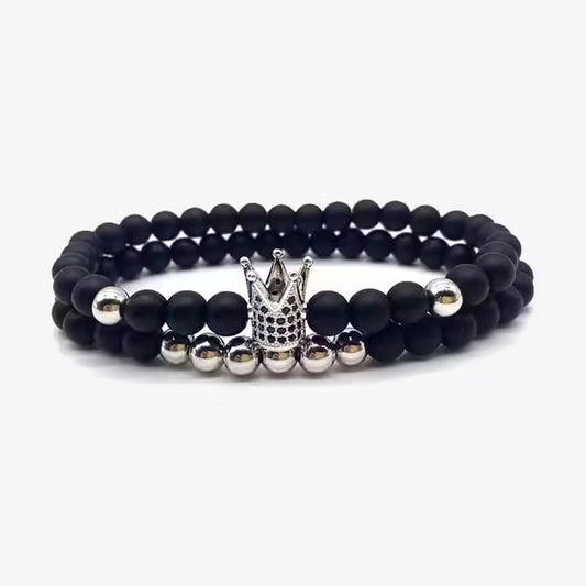 طقم تاج من قطعتين من سوار الخرز (EGBT192)