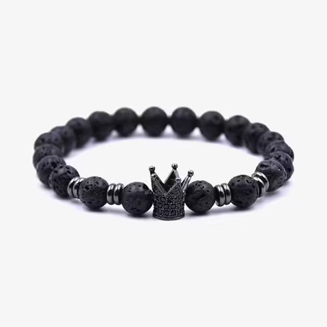 Bracelet de perles couronne (EGBT009)