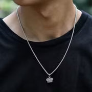 Crown Pendant Unisex Necklace (EGN038)