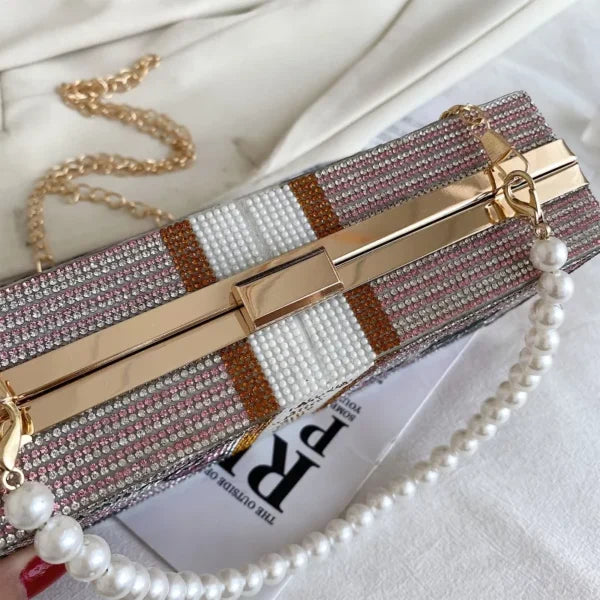 Pochette Crystal Star, sac de luxe pour femme (EGB196)