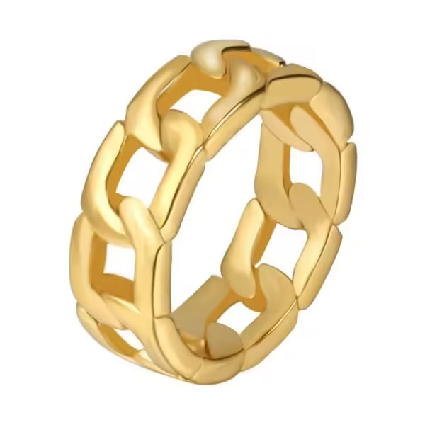Cuban Chain Unisex Ring (EGR039)