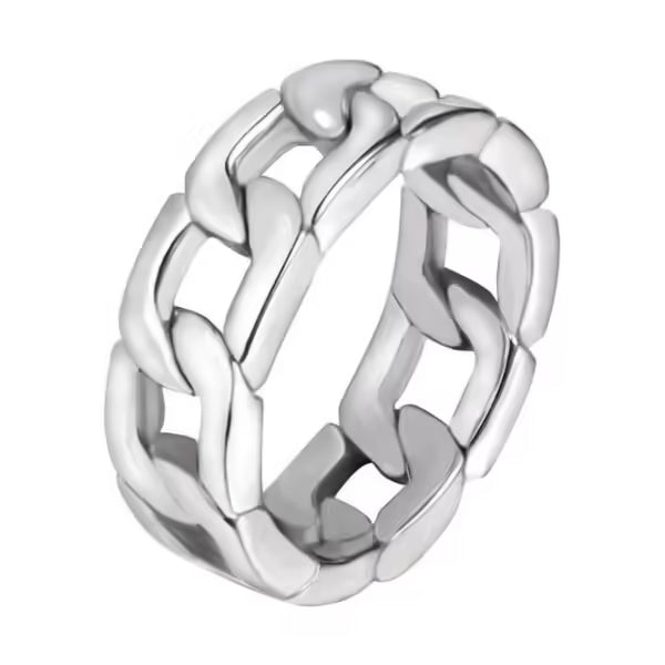 Cuban Chain Unisex Ring (EGR039)