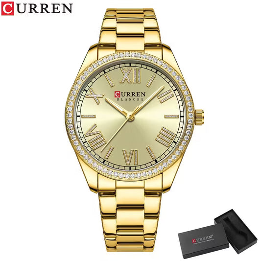 CURREN Women Stainless Steel Watch (9088)