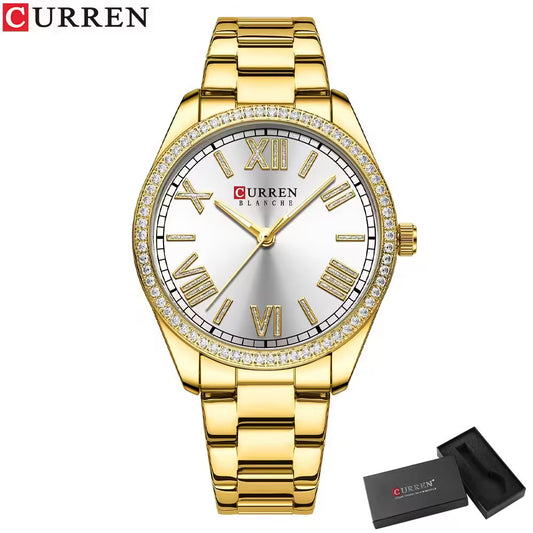 CURREN Women Stainless Steel Watch (9088)