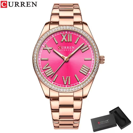 CURREN Women Stainless Steel Watch (9088)