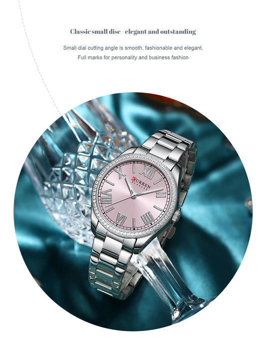 CURREN Women Stainless Steel Watch (9088)