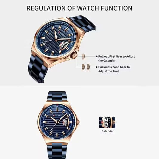 ساعة CURREN Calendar للرجال (CU8375)