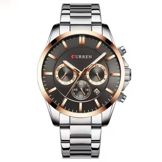 ساعة كورين كرونوغراف للرجال من الفولاذ المقاوم للصدأ (CU 8358)