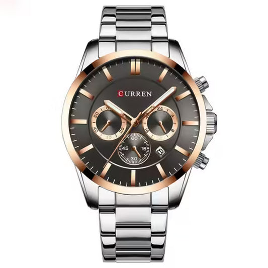 ساعة كورين كرونوغراف للرجال من الفولاذ المقاوم للصدأ (CU 8358)