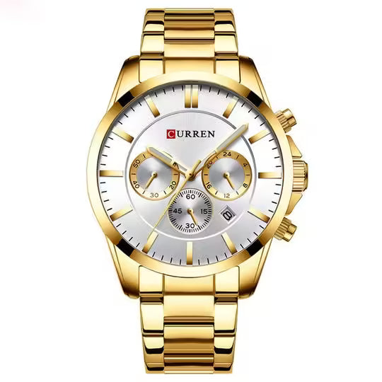 ساعة كورين كرونوغراف للرجال من الفولاذ المقاوم للصدأ (CU 8358)