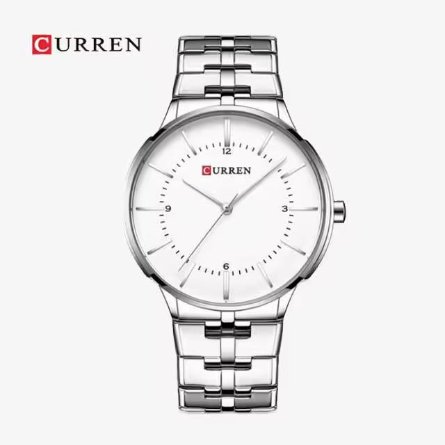 Montre CURREN Classique pour Hommes en Acier Inoxydable (CU8321)