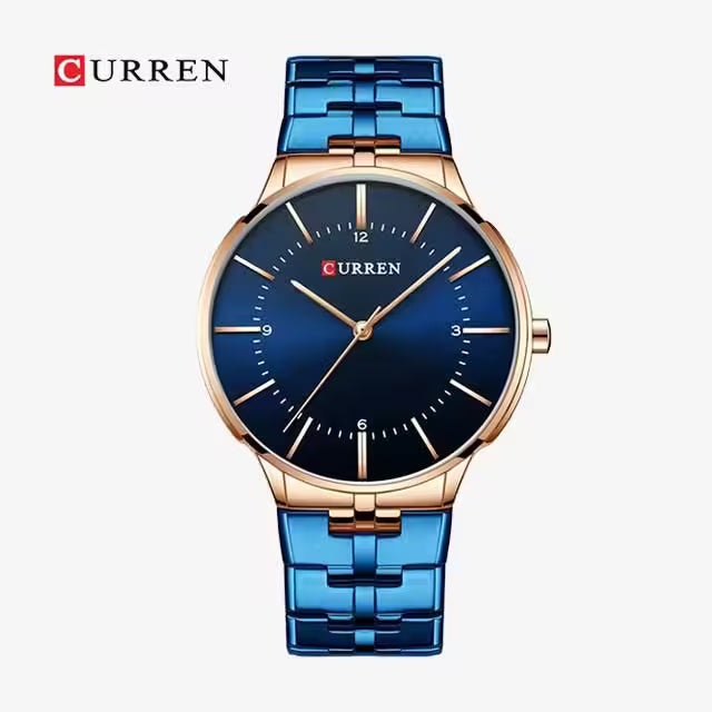 Montre CURREN Classique pour Hommes en Acier Inoxydable (CU8321)