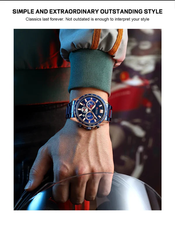 CURREN Men Chronograph Watch (8418)