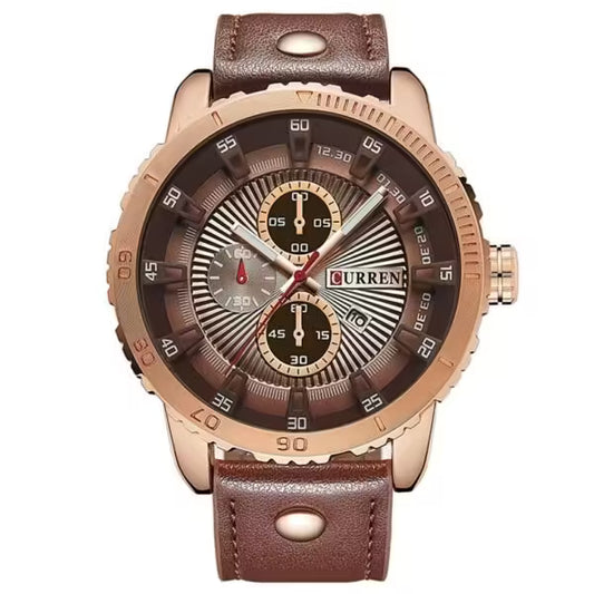 CURREN Men Classy Leather Watch (CU 8206)