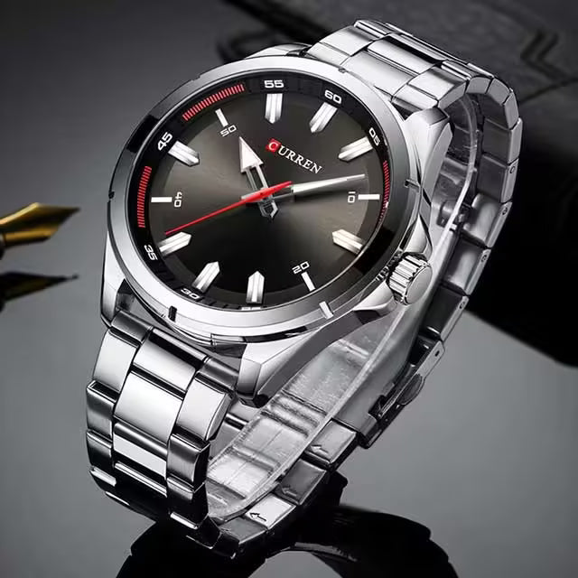 Montre homme élégante en acier inoxydable CURREN (CU8320)