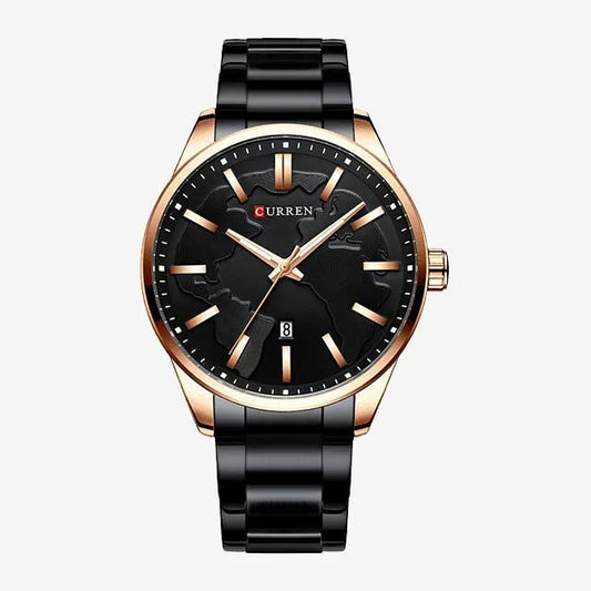 curren men map stainless watch cu8366 gallery img 21 jpg