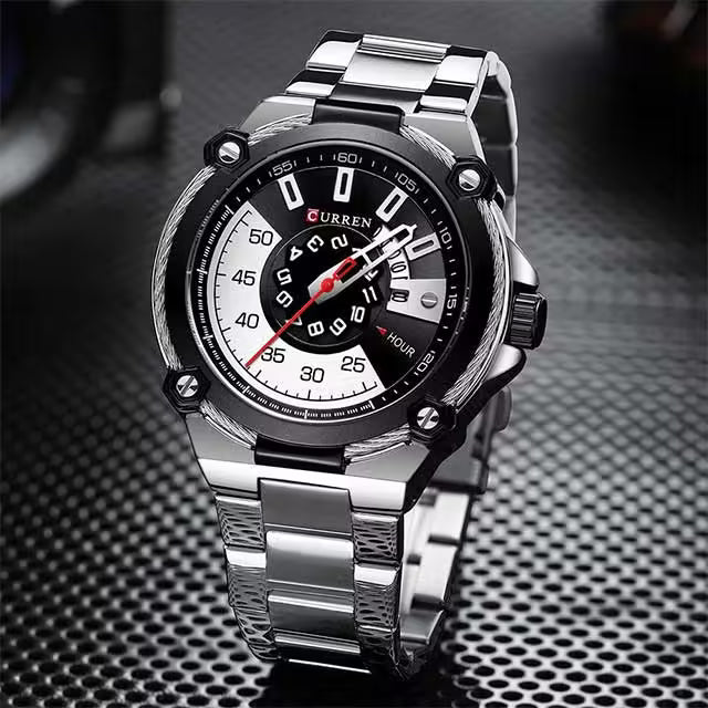 Montre homme CURREN neuve en acier inoxydable (CU8345)