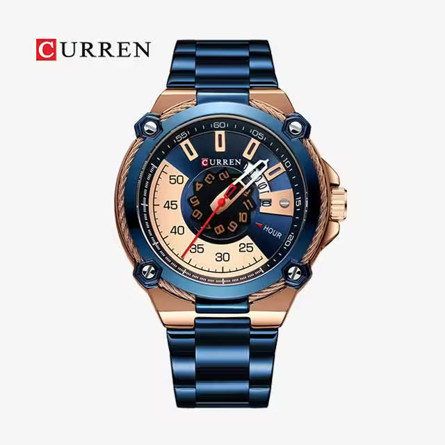 Montre homme CURREN neuve en acier inoxydable (CU8345)