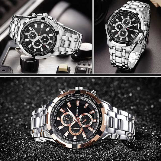 curren men stainless steel watch cu8023 gallery img 13