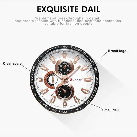 curren men stainless steel watch cu8023 gallery img 2 jpg