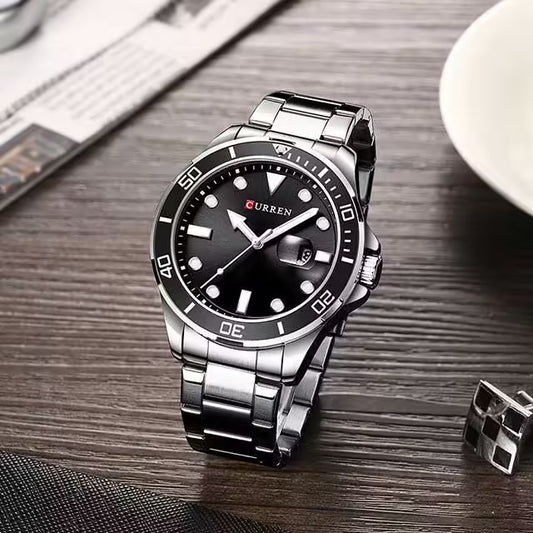 CURREN Men Stainless Steel Waterproof Watch (CU8388)