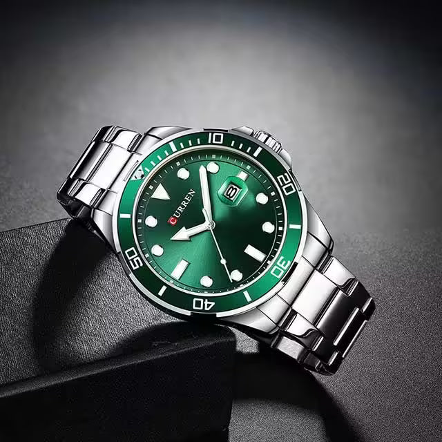 Montre CURREN pour homme en acier inoxydable étanche (CU8388)